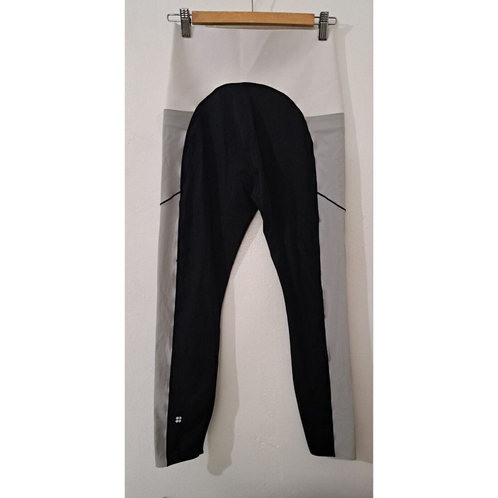 Sweaty Betty Women Medium POWER running Leggings FULL LENGTH PHONE POCKETS BLACK